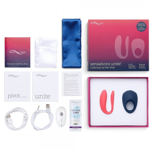 We Vibe Sensations Unite Collection Rechargeable Couple's Set