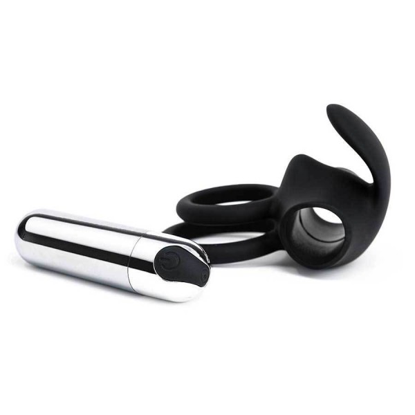 Silicone Flicker Vibrating Cock Ring & Penis Enhancer by Lynk Pleasure