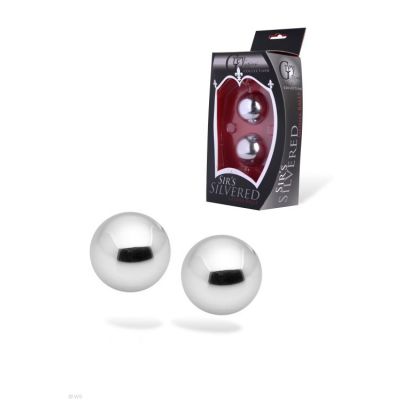 GreyGasms Silvered 1 3 Kegel Balls