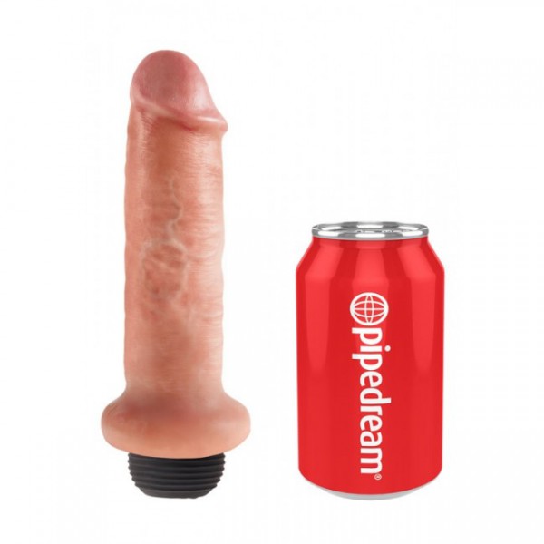 King Cock - 6" Squirting Cock (Flesh)