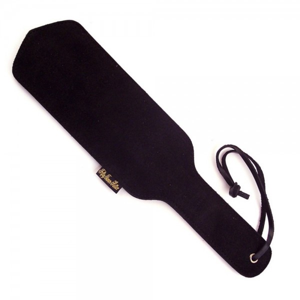 Rouge Fifty Times Hotter Black Suede Spanking Paddle