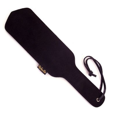 Rouge Fifty Times Hotter Black Suede Spanking Paddle