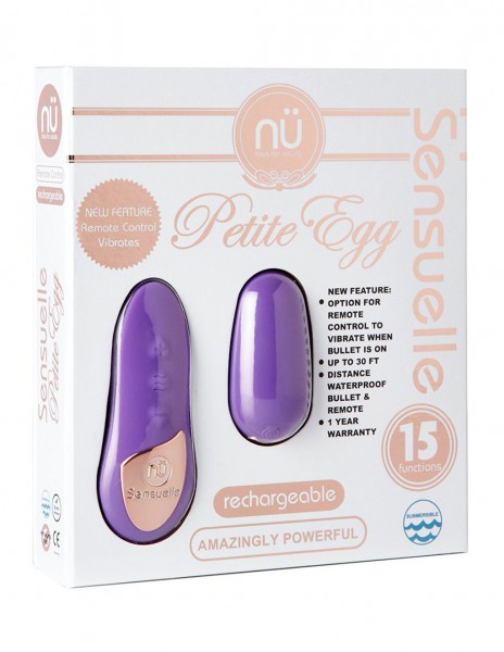 Sensuelle 15 Function Remote Control Petite Egg