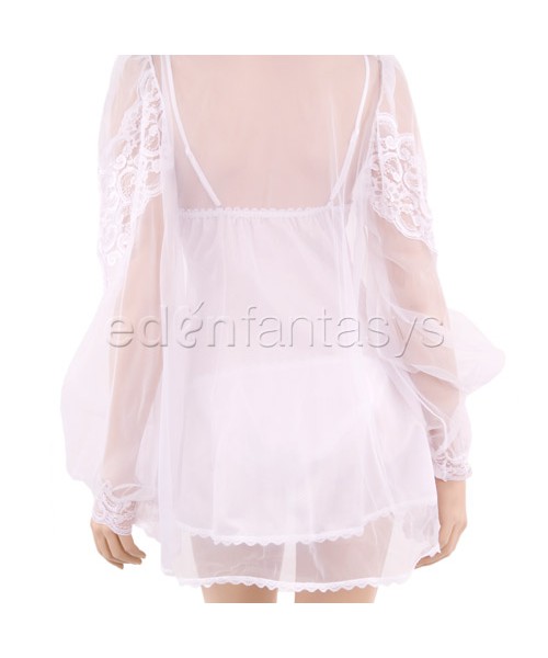 Chiffon peignoir set
