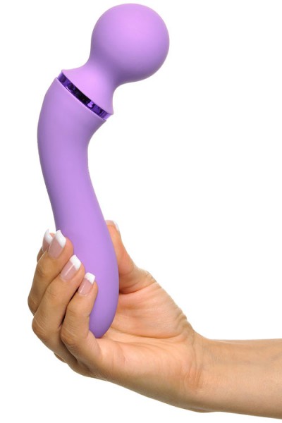 Pipedream Dual-Ended 7.7" Silicone Wand Vibrator