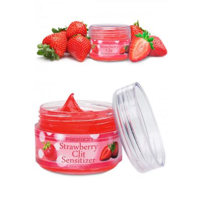 Passion Lubricants Strawberry Clitoral Sensitising Cooling Gel 44ml