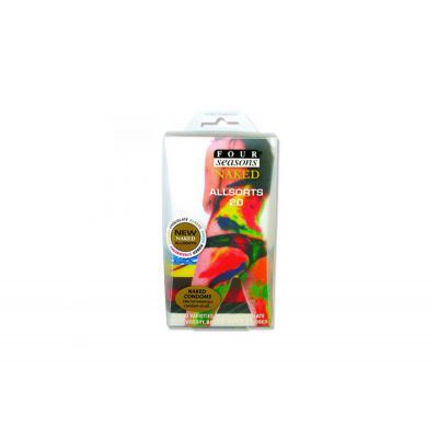 Four Seasons Naked Allsorts Condoms 20pack