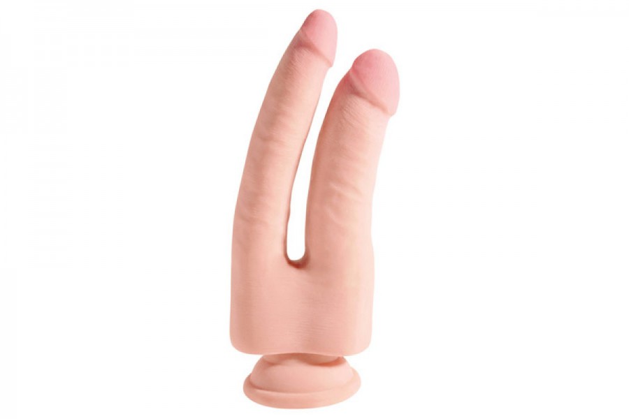 King Cock Plus 9.5 In Triple Density Double Penetrator