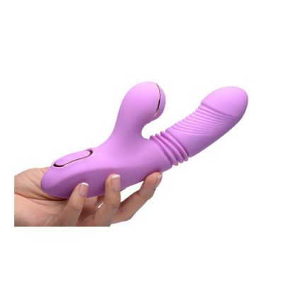 Rechargeable Thrusting Suction Rabbit