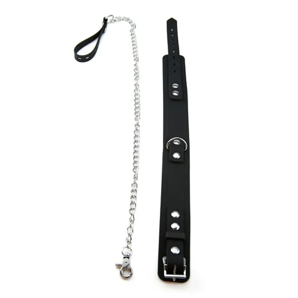 Silicone collar with leash — image 9 of 9