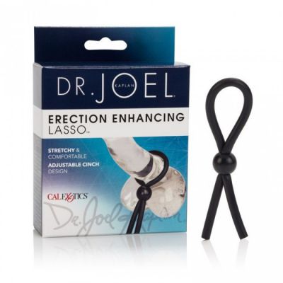 Dr Joel Kaplan Erection Enhancing Lasso Cock Ring Black