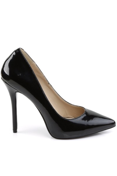 Pleaser Amuse 5" Black Hidden Platform Classic Pump