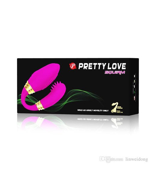 Squirm c-shape vibrator
