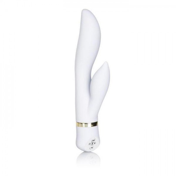 Spellbound White Wave Silicone Dual Vibe