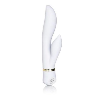 Spellbound White Wave Silicone Dual Vibe