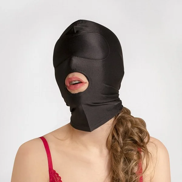 Open mouth spandex hood — image 7 of 9
