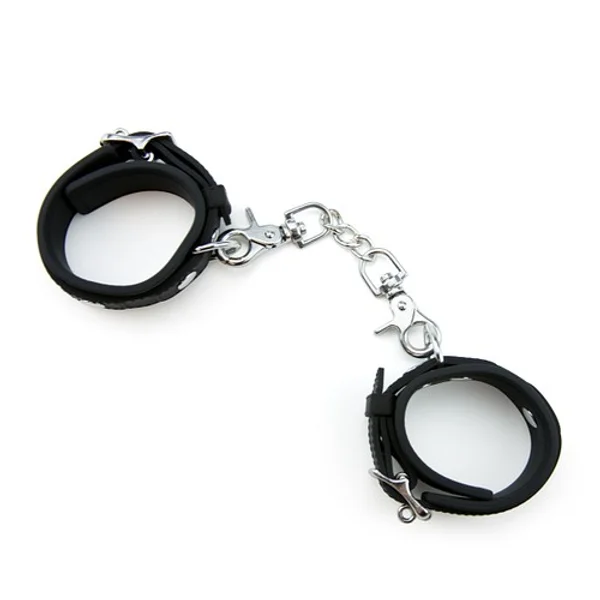 Silicone chained handcuffs — image 13 of 14