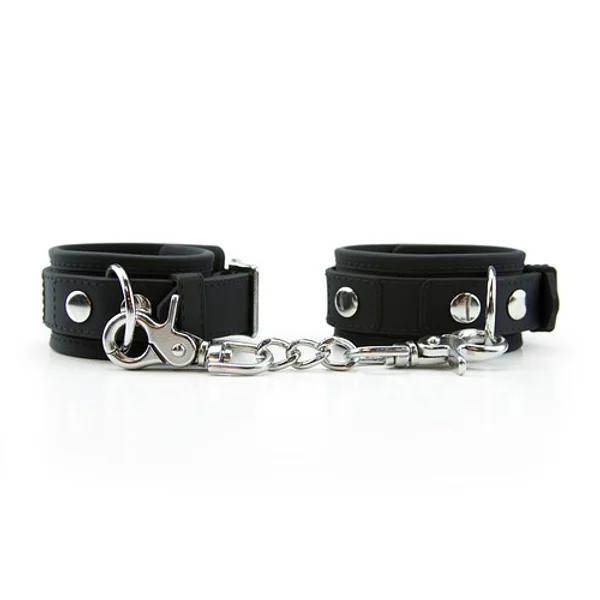 Silicone chained handcuffs — image 12 of 14