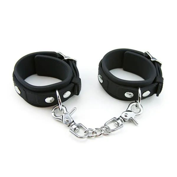 Silicone chained handcuffs — image 7 of 14