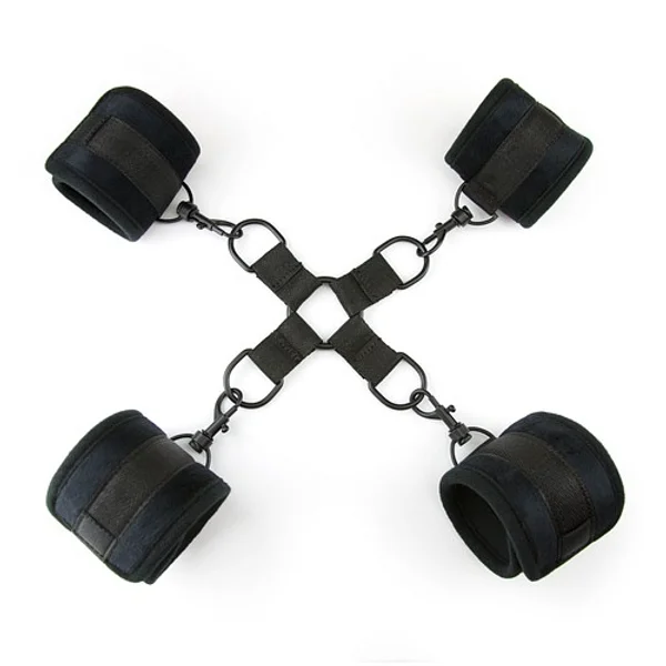 Soft touch hog tie with 4 cuffs — image 9 of 12