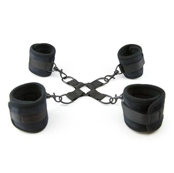 Soft touch hog tie with 4 cuffs — image 10 of 12