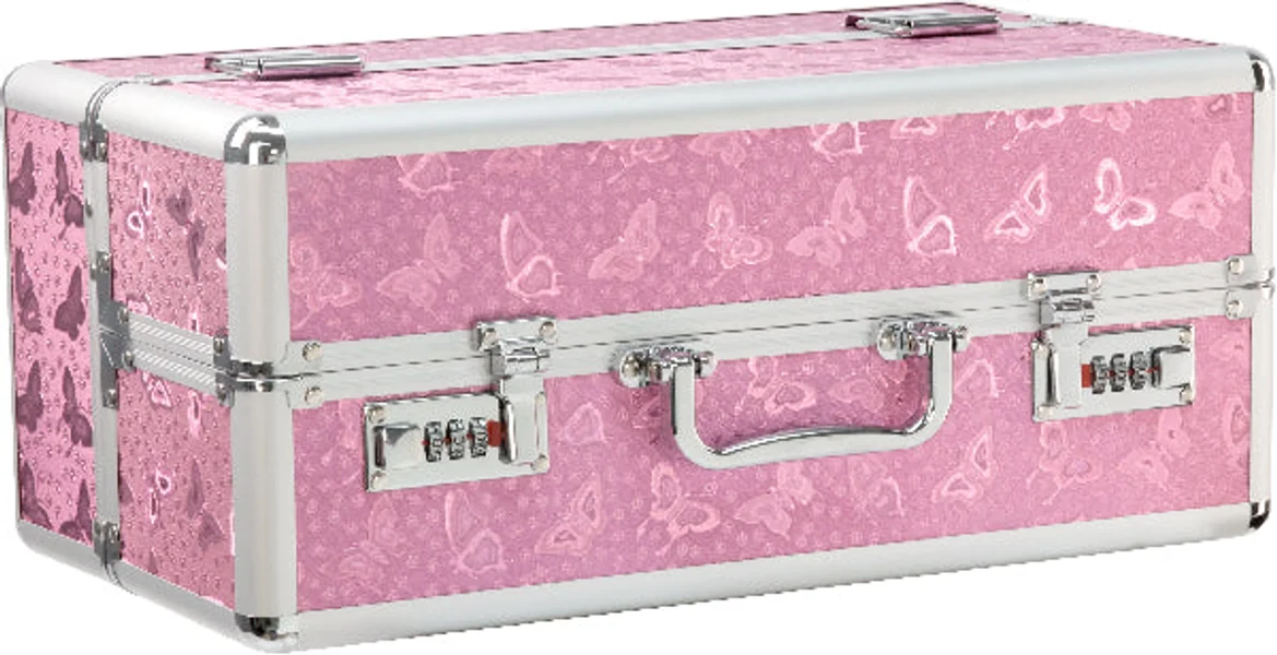 Lockable Large Vibrator Case Pink — image 9 of 10