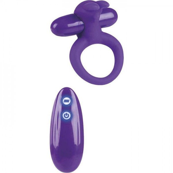 Adelle Silicone Remote Control Cockring