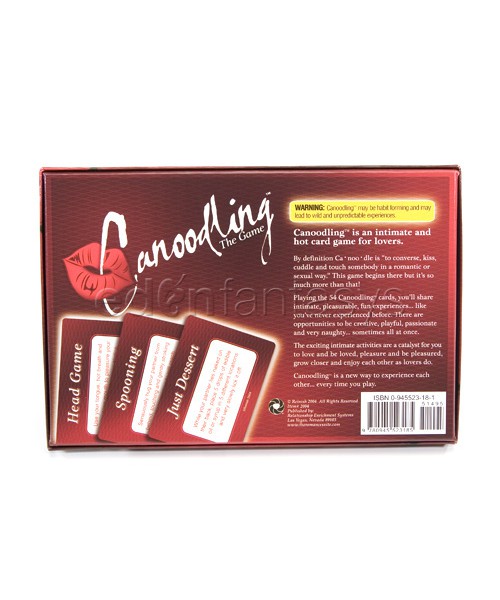 Canoodling game