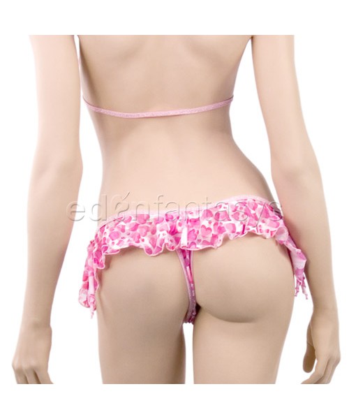 Sweethearts bikini halter and garter