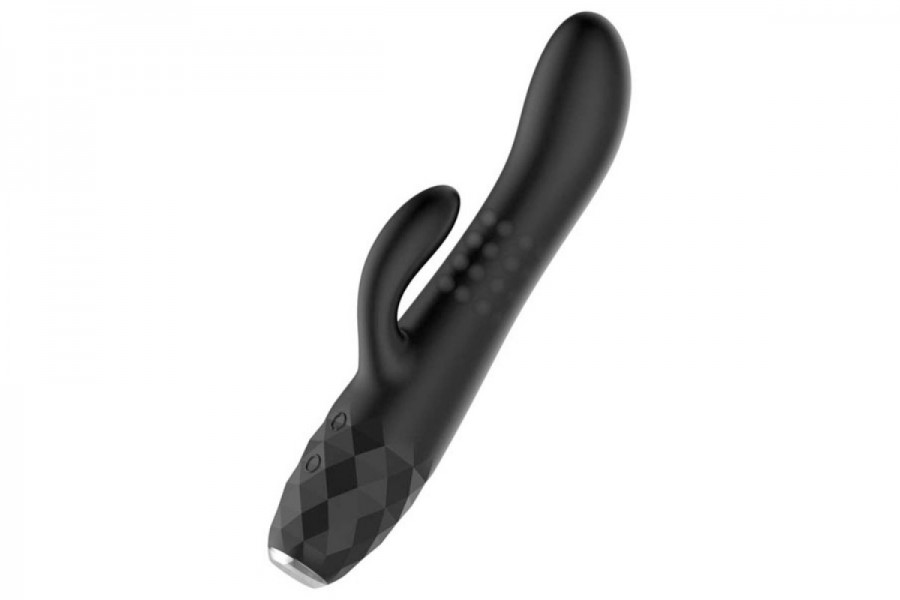 Diamonds The Duchess - Rotating Beaded Rabbit Vibe