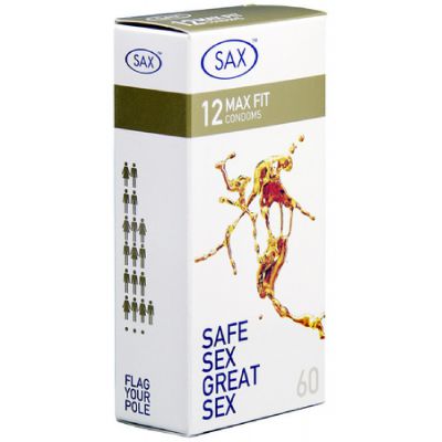 Sax Max Fit 12 s latex condoms