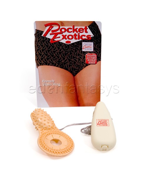 Pkt exotic french vibro ring