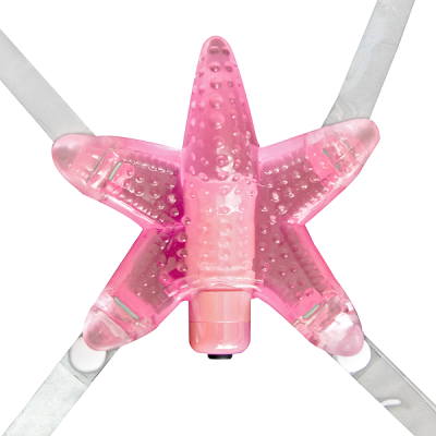 Lil Starfish Vibrating Strap On