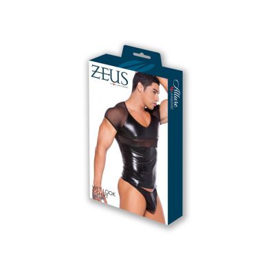 Allure Wet Look T Shirt Zeus