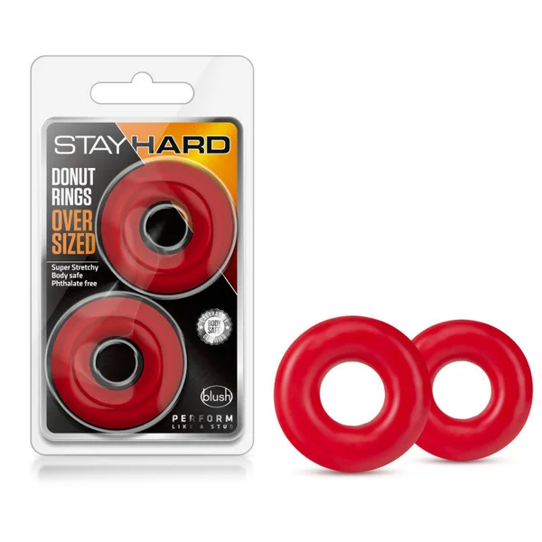 Stay Hard - Donut Rings Oversized — image 11 of 13