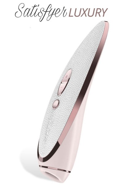 Satisfyer Luxury Suction Vibrator - Pret-a-Porter (Pink)