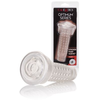 California Exotic Stretchy Rubber Penis Pump Sleeve Pussy