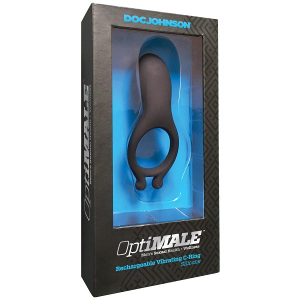 OptiMALE Rechargeable Vibrating C-Ring