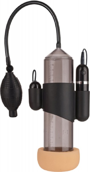 Lust Pumper 8" Vibrating Pump W/ Gauge