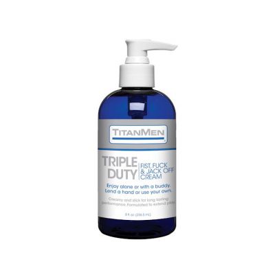 Titanmen Triple Duty Fist Fuck Jack Off Cream Cream