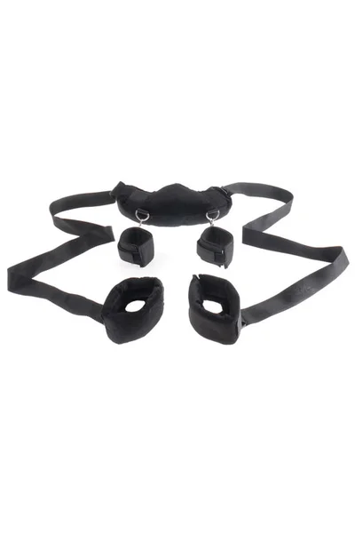 Pipedream Fetish Position Master Bondage Harness with Cuffs — image 10 of 24