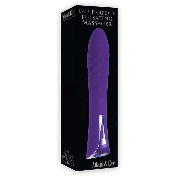 Adam & Eve Eve's Perfect Pulsating Massager - Purple — image 22 of 23