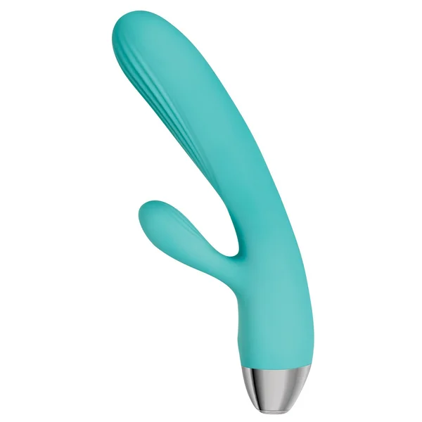 Adam & Eve Eve's Rechargeable Pulsating Dual Massager - Teal — image 21 of 24