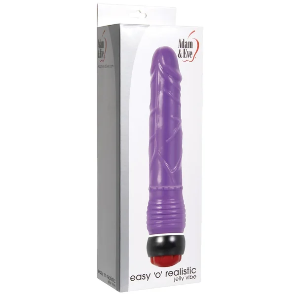Adam & Eve Easy O Realistic Jelly Vibe - Purple — image 9 of 9