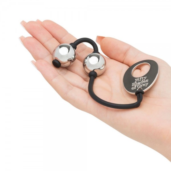 Fifty Shades of Grey Inner Goddess Mini Silver Pleasure Balls