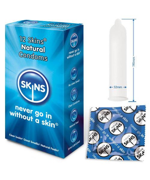 Skins Condoms Natural 12 Pack