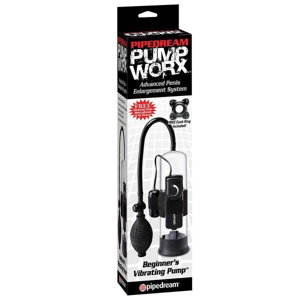 Multi-Speed Vibrating Manual Penis Pump for Beginners