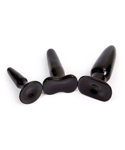 Liquorice Dip Butt Plugs