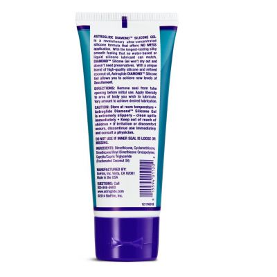 Astroglide Diamond Silicone Gel Lubricant 3oz