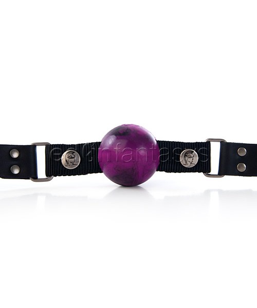 Silicone removable large ball gag — image 4 of 5